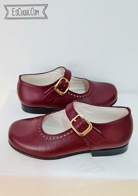 merceditas niña granate