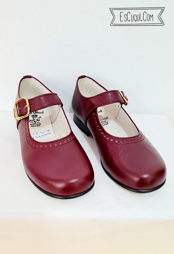 merceditas niña granate