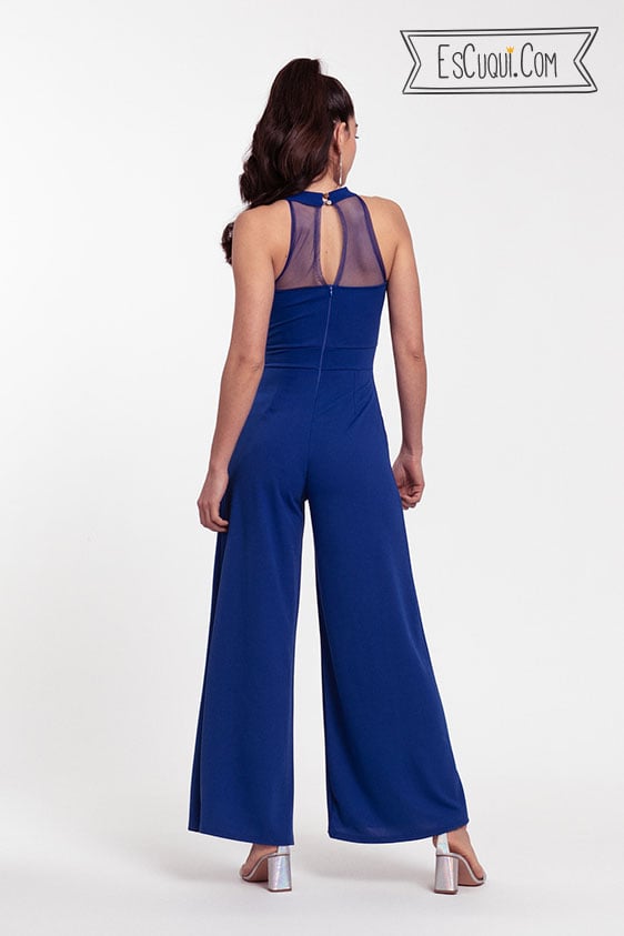 mono fiesta largo cuello halter