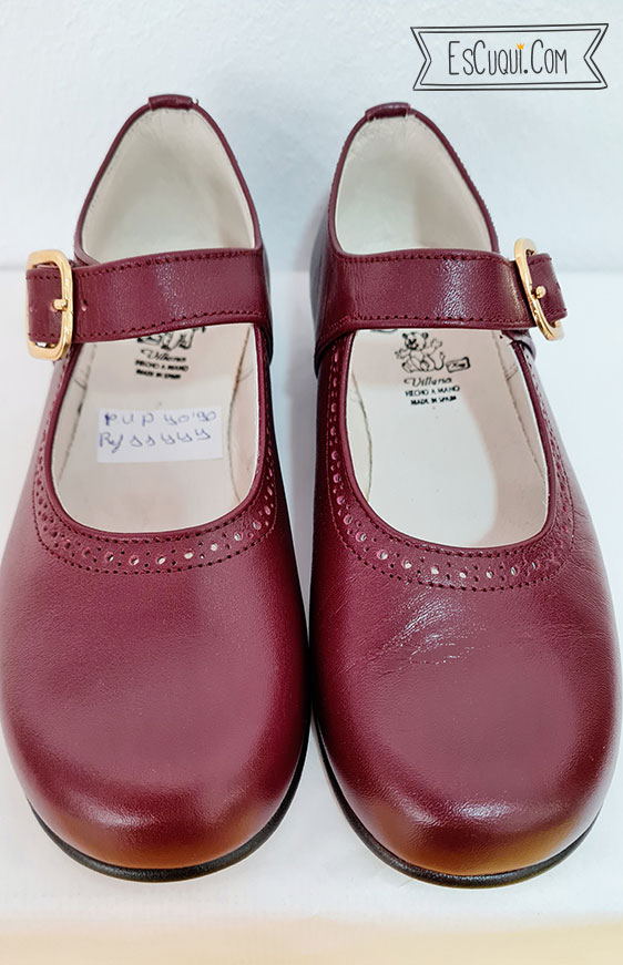 merceditas niña granate