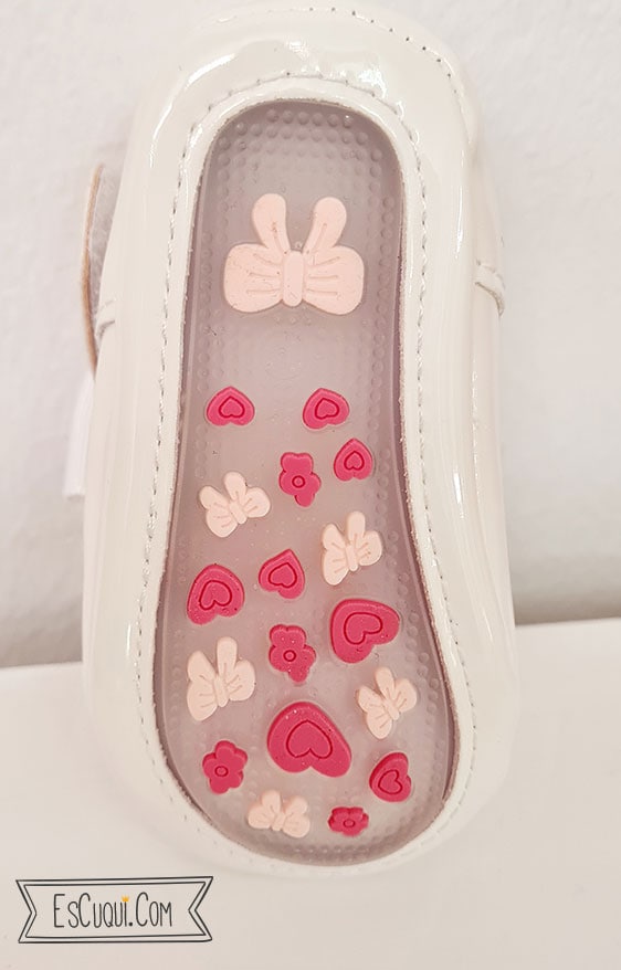 zapatos bebe blancos niña bautizo ceremonia