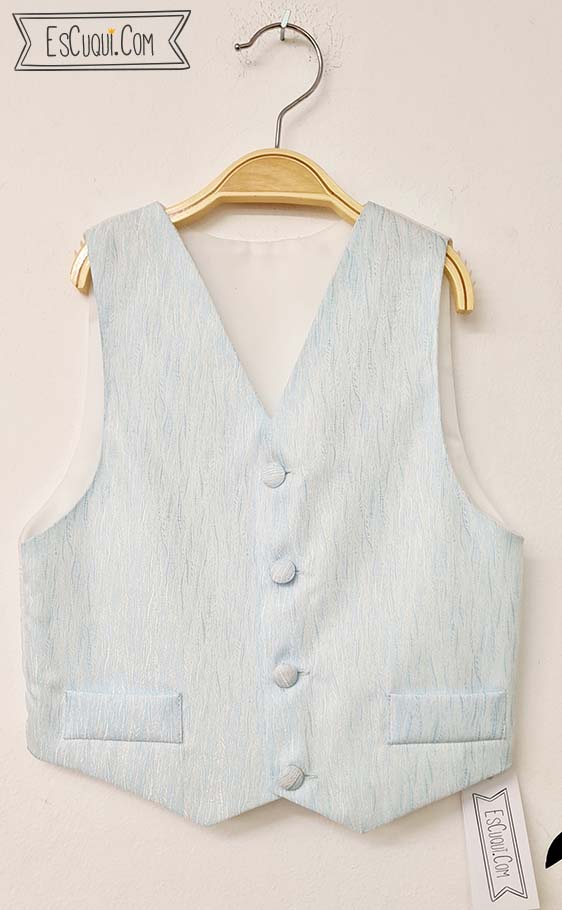 chalecos vestir niño azul celeste