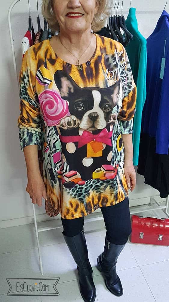 camisetas tallas grandes bulldog frances