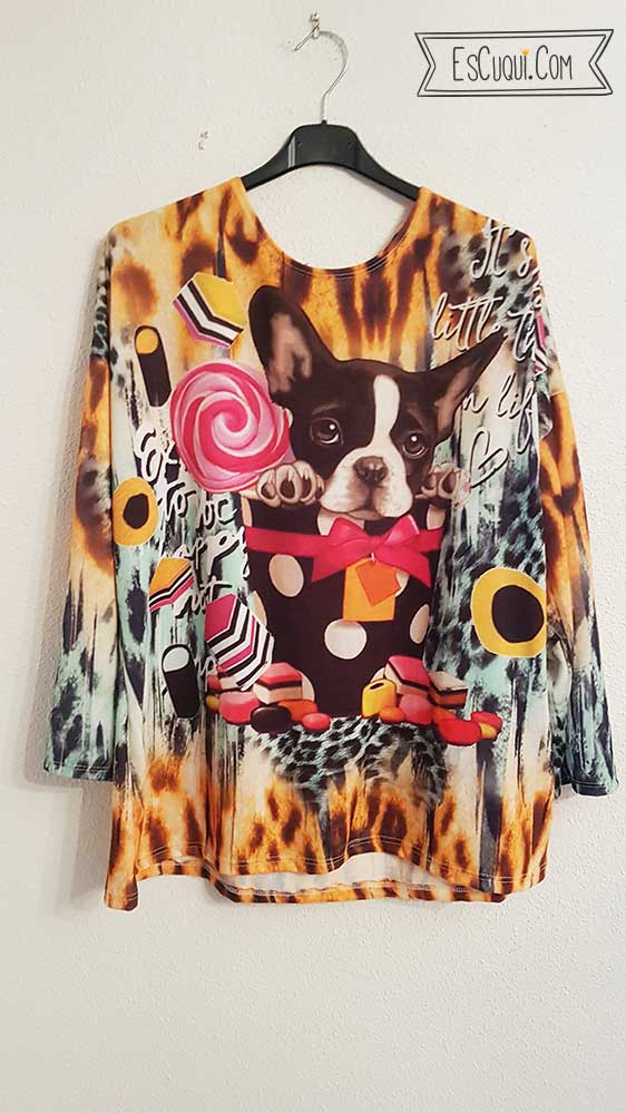 camisetas tallas grandes bulldog frances