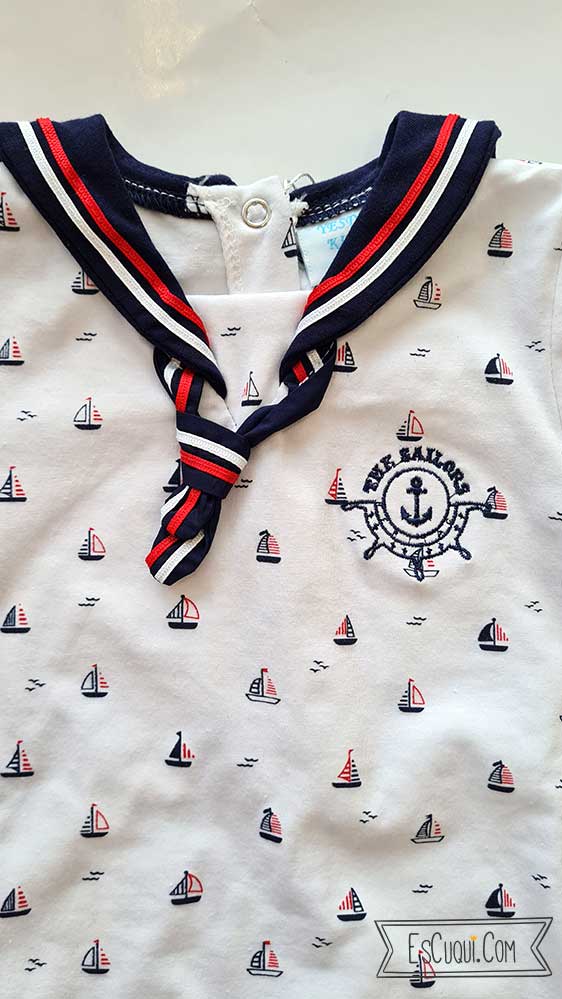 ranita bebe verano marinero