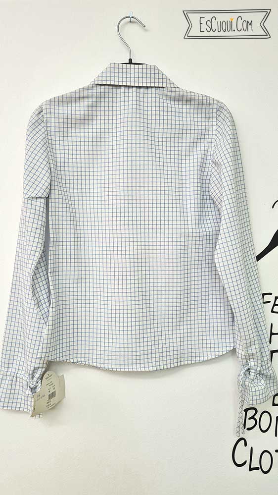 camisa cuadros niña vestir miranda