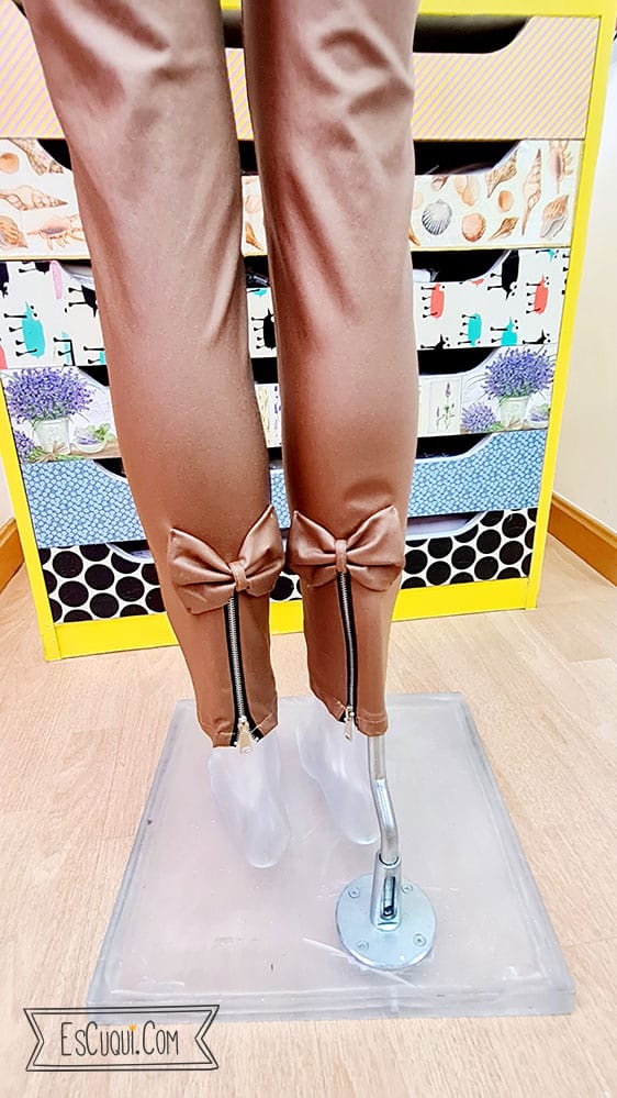 leggins polipiel camel