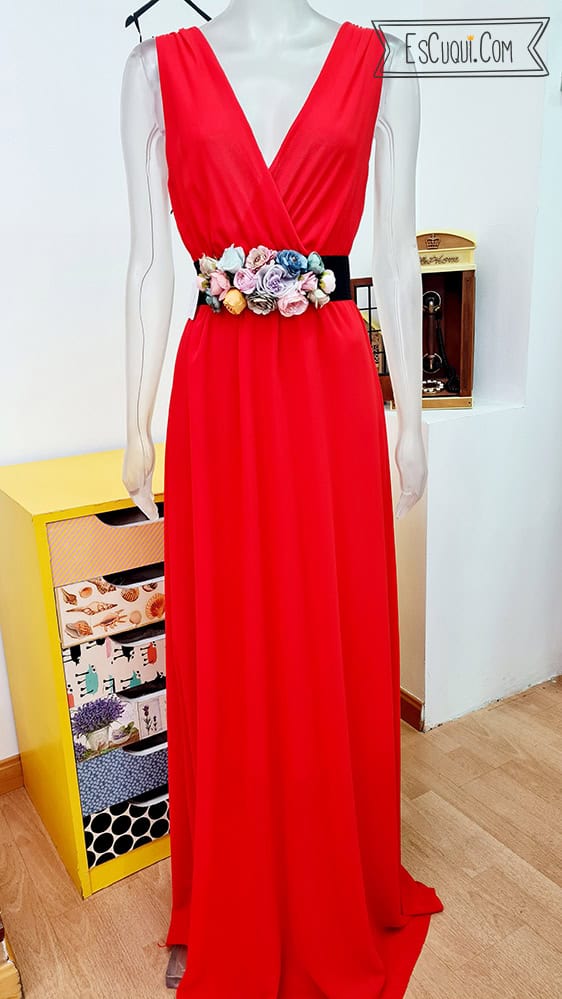 vestido fiesta corte griego barato