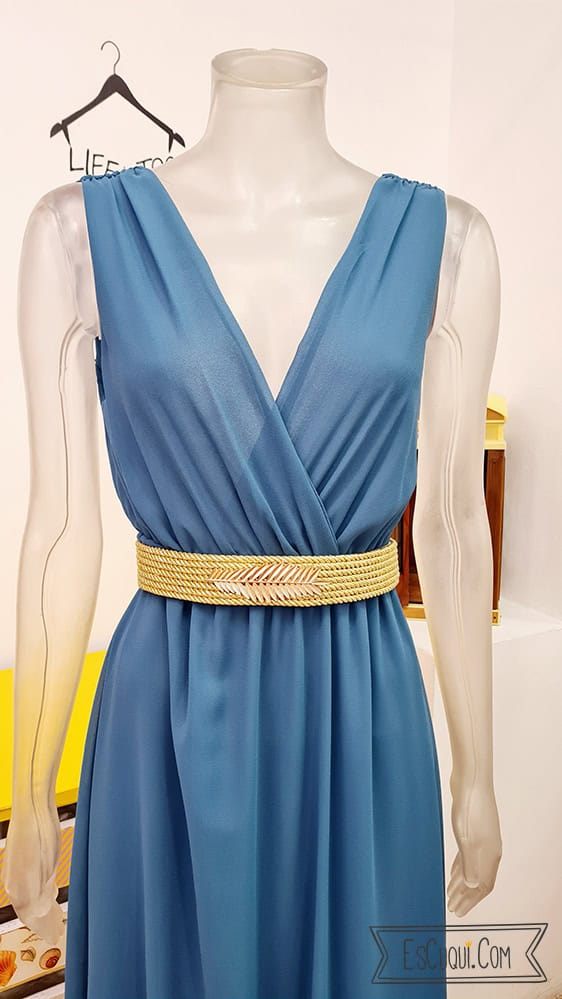 vestido fiesta corte griego barato