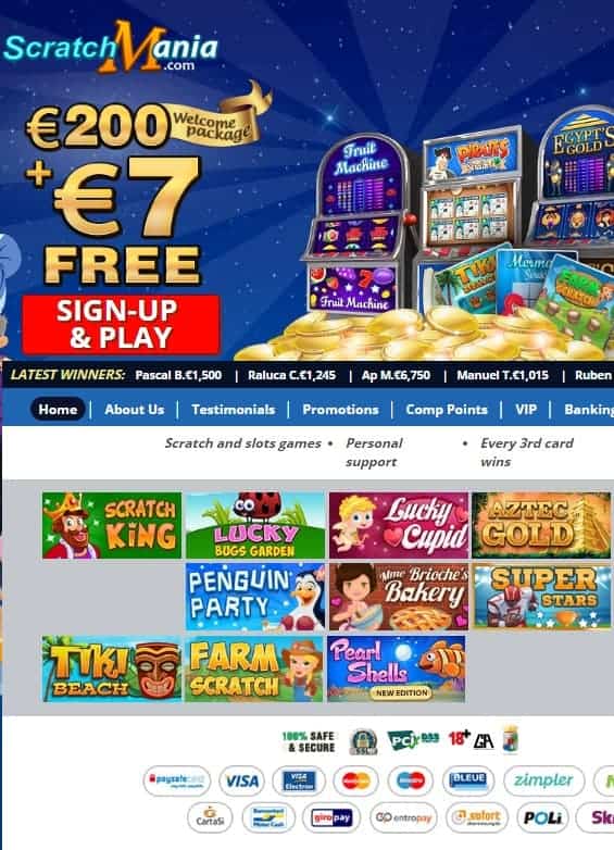 Get 7 EUR free bonus cash! 