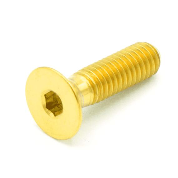 M5 X .8 X 40MM Titanium Countersunk Bolt BY DRESS UP BOLTS