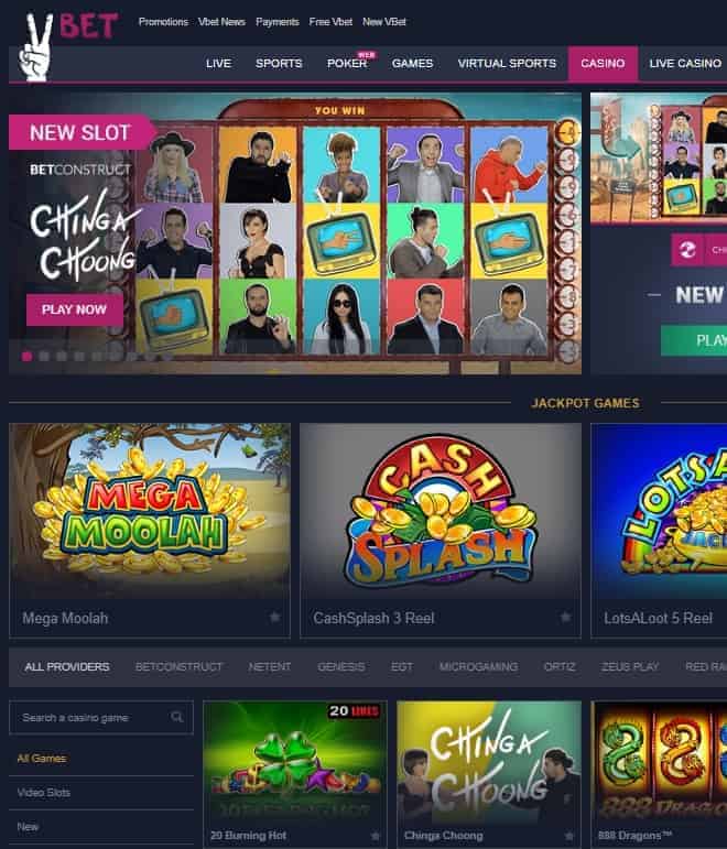 VBet Casino Review