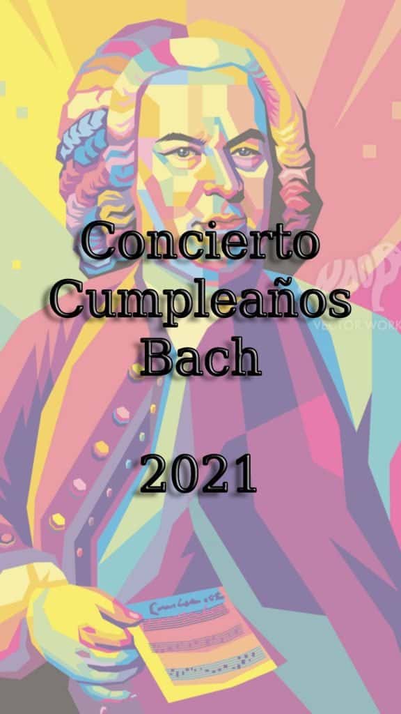 Imagen artística de Johann Sebastian Bach