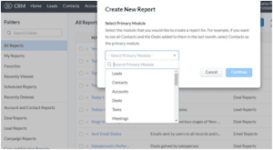 Custom Report Creation 