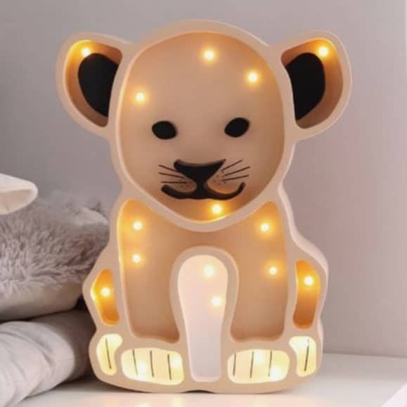 Ночник в виде "Львенка" – Многослойный чертеж в dxf формате