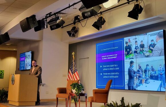 United States Secretary of Education Miguel Cardona