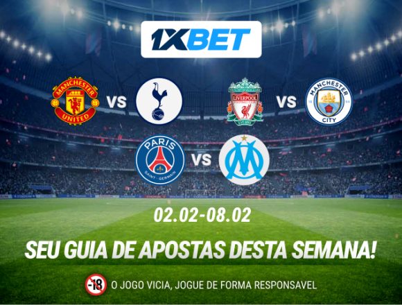 Duelo de gigantes na Premier League e Le Classique em Paris: um fim de semana de grandes emoções com a 1xBet!