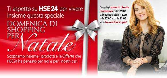 Domenica 15 i regali di Natale si fanno insieme a Milena Miconi su HSE24 | Digitale terrestre: Dtti.it