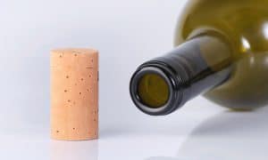 Bottiglia Vino vuota con tappo sughero Bottiglie per Vino vuote