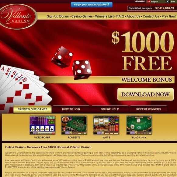 Villento Casino Review