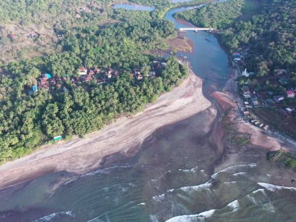 Sea view NA villa plots near Dapoli and Anjarle on the Konkan coastal highway corridor