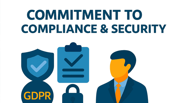 security A visual representation of commitment to compliance and security in logistics, featuring safeguarded processes and regulatory adherence for operational integrity.