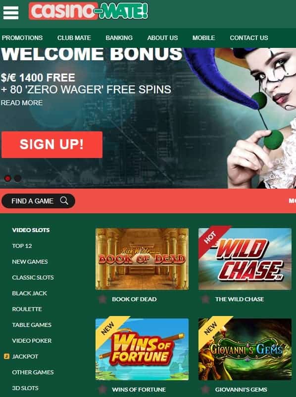 80 free spins gratis