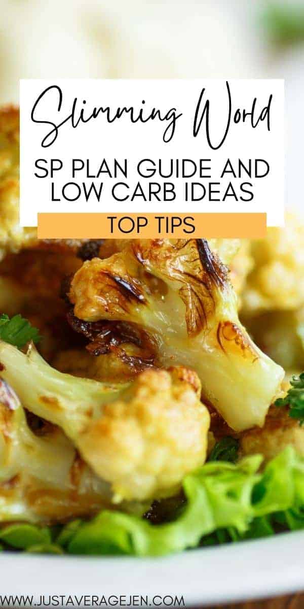 Pinterest pin of cooked cauliflower