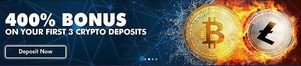 BondiBet Casino 400% Bitcoin Bonus