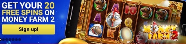 Mongoose Casino 20 free spins on registration, no deposit required!