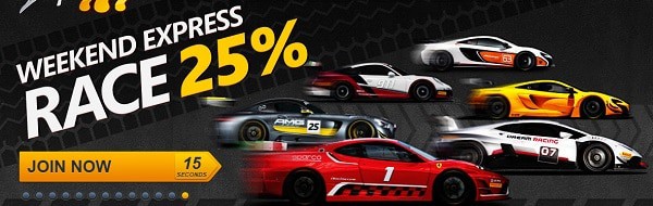 Weekend Express Race 25% Reload