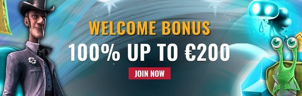 100% welcome bonus