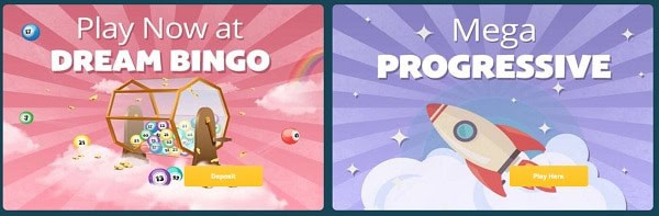 Dream Bingo Casino Bonuses