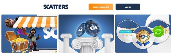 Scatters Review - free spins, risk-free bet, welcome bonus