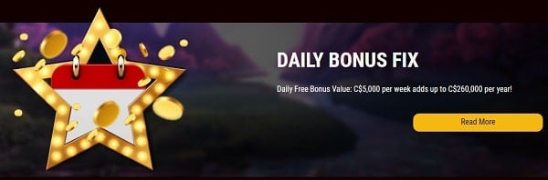 Daily Bonus Fix