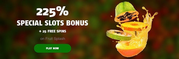 225% welcome bonus 