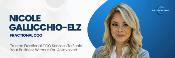 Nicole Gallicchio-Elz, Centereach New York, Fractional COO for Hire