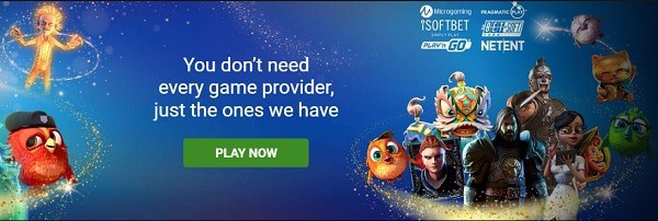 GOWILD Casino games and software providers