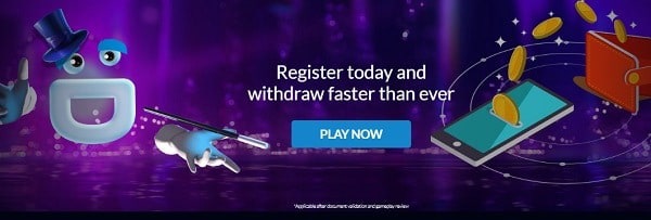 Register at Wild Jackpots Casino and play for free!