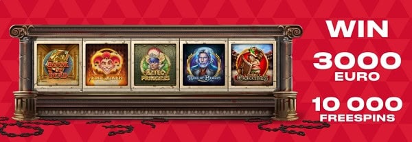 FAVBET Casino free spins netent games