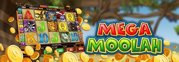 MEGA MOOLAH free spins and bonuses