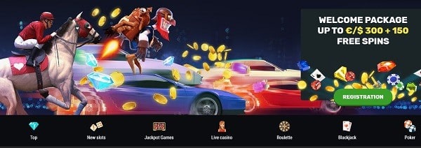 300 EUR and 150 Free Spins up for grabs