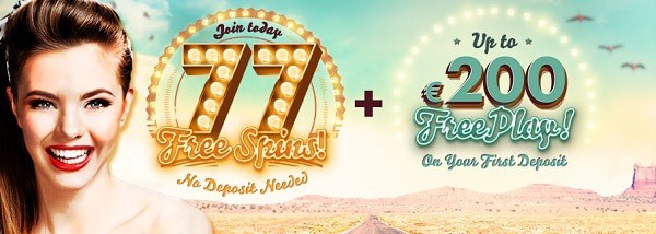 777.com Casino 77 free spins bonus without deposit