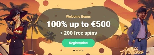 welcome bonus and free spins