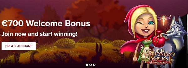 Easybet Casino 10 free spins no deposit required and 700 EUR welcome bonus