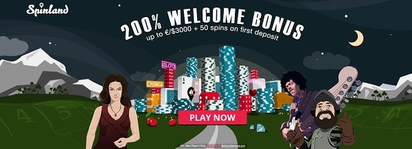 Spinland Casino Welcome Bonus