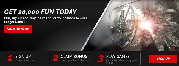 CasinoFair 500 FUN no deposit bonus