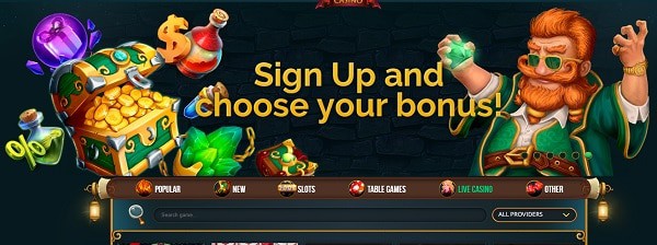 Sign Up Now and Get 20 Free Spins!