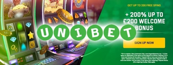 Unibet Casino free spins bonus