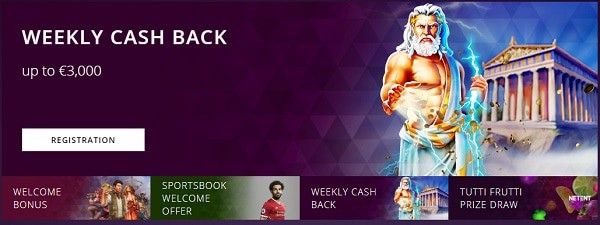 Malina cashback bonus